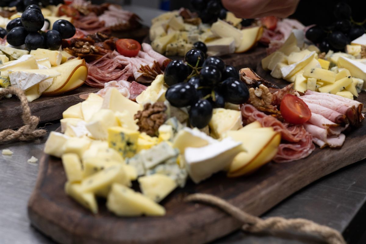 deska serów i wędlin do finger food